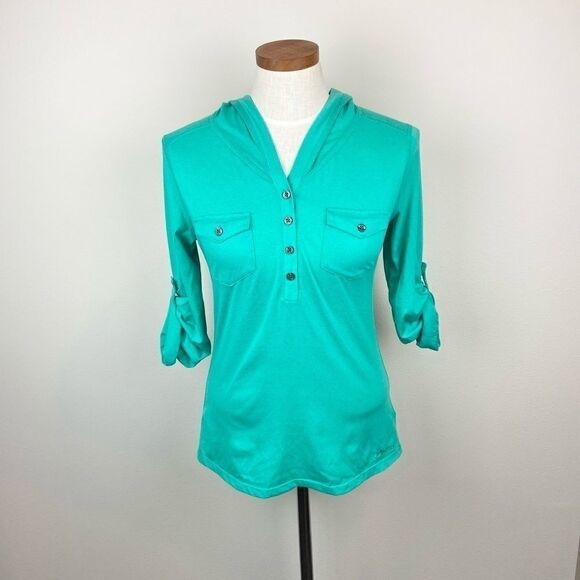 Marmot Laura Long Sleeve Hooded Shirt - Picture 1 of 6